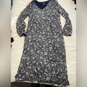 Ingrid & Isabel Jersey Navy Print Dress
